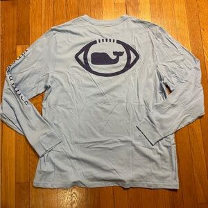 2/$30 ☀️ Vineyard Vines football long sleeve t-shirt